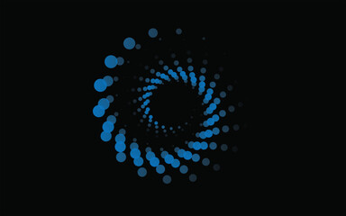 blue flames on black