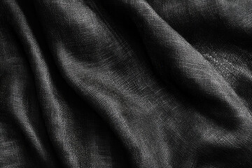 Fototapeta premium Detailed linen fabric with visible weave, adding a soft and natural overlay effect.