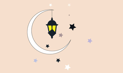 Eid ul fitr icon, vector illustration.