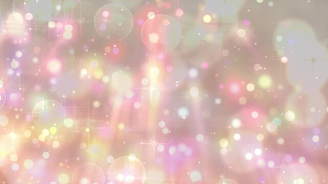 abstract background with bokeh