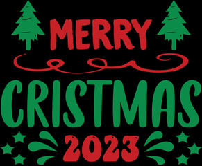 Naklejka premium merry christmas