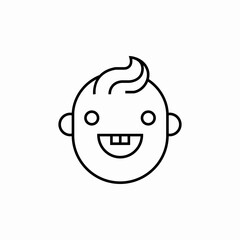 baby kid icon sign vector