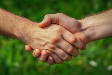 A Powerful Handshake in Nature