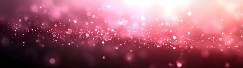 A mesmerizing abstract background featuring pink and purple hues with shimmering bokeh lights, creating a dreamy and ethereal atmosphere.