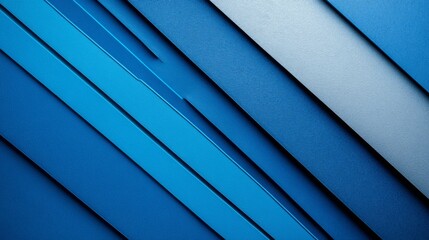 Obraz premium Abstract Blue Geometric Background