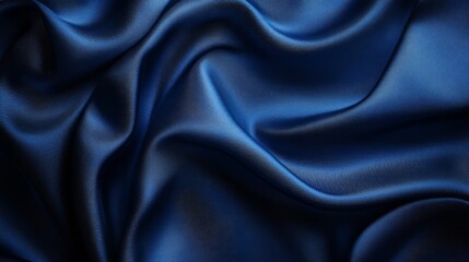 Obraz premium Luxurious Blue Silk Fabric