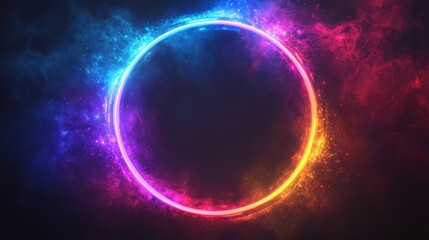 Neon Light Circle