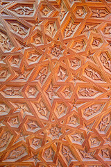 Moroccan wood craving pattern