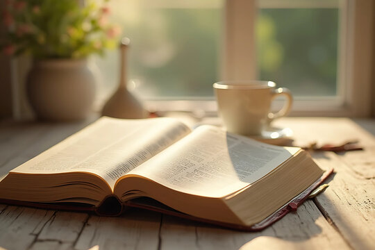 Bible on the table, Word of God