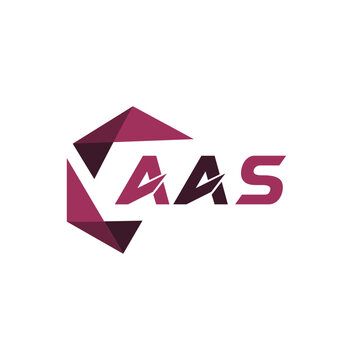 AAS creative minimalist letter logo. AAS unique vector initials alphabet letter logo design