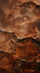 Obraz premium Rich earth tones and complex patterns create a stunning, textured abstract background