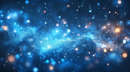 Obraz premium Abstract Cosmic Lights