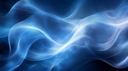 Fototapeta premium Abstract Blue Waves