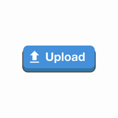 upload button ui icon sign vector
