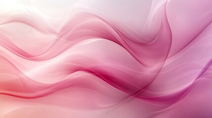 Abstract Pink Waves