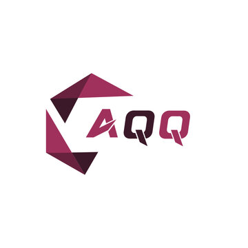 AQQ creative minimalist letter logo. AQQ unique vector initials alphabet letter logo design