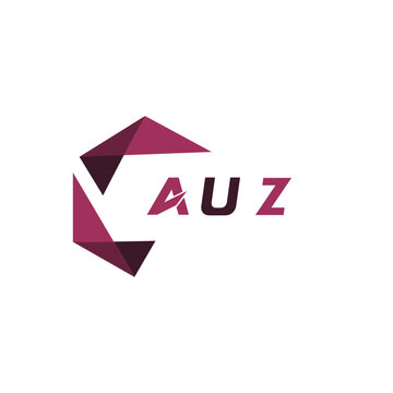 AUZ creative minimalist letter logo. AUZ unique vector initials alphabet letter logo designAUZ creative minimalist letter logo. AUZ unique vector initials alphabet letter logo design