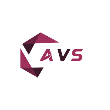 AVS creative minimalist letter logo. AVS unique vector initials alphabet letter logo design