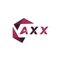 AXX creative minimalist letter logo. AXX unique vector initials alphabet letter logo design © Sihab Hasan
