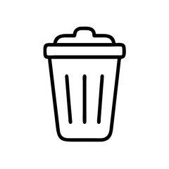 Icon of a Trash Can