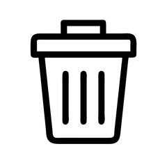 Icon of a Trash Can