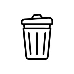 Icon of a Trash Can