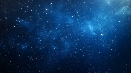 Panoramic view of the Milky Way and stars