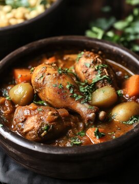 National Dish of Niger Djerma Stew, Niger-style djerma, or peanut chicken stew