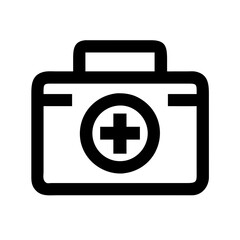 Obraz premium Icon of a First Aid Kit
