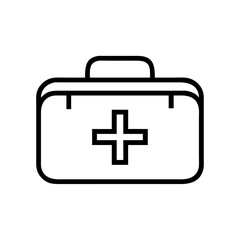 Obraz premium Icon of a First Aid Kit
