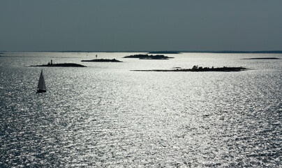 Obraz premium Islands near Helsinki in Finland