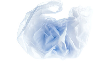 Plastic bag, isolated on transparent background