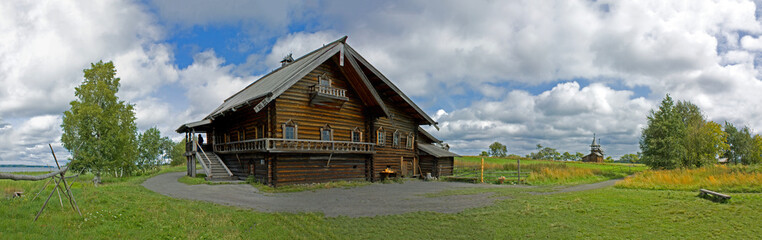 Russian monument of architecture of Kizhi