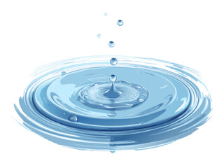 water drop splash