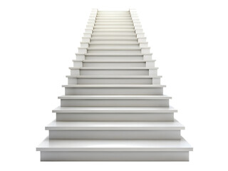 staircase isolated on white