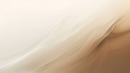 Obraz premium A graceful transition from off-white to subtle brown, forming a refined and calming abstract gradient texture.