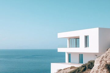 Coastal Modern House with Ocean View