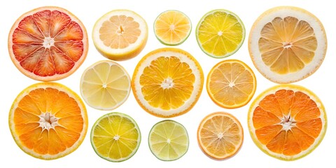 Obraz premium background of orange slices