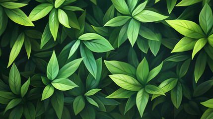 Fototapeta premium Remove weeds green garden thoroughly daily maintain appearance prevent overgrowth. Overgrowth. Illustration