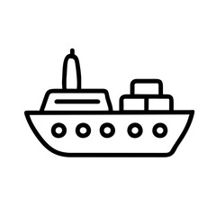 Icon of a Container Ship
