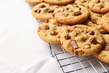 Freshly Baked Chocolate Chip Cookies
Cookie Tray - Baking - Aesthetic