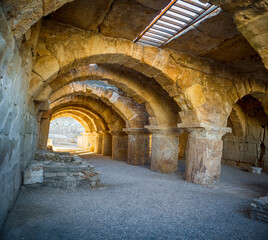 Tripolis ancient city ruins, Denizli, Turkey.
