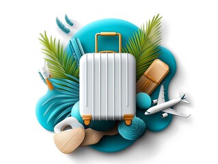 Travel essentials packing tips airport lounge infographic vibrant colors creative design