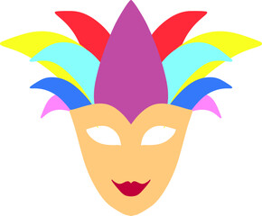 Harlequin mask 