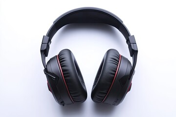 gaming headphone isolate on white background