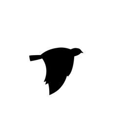 flying bird silhouette