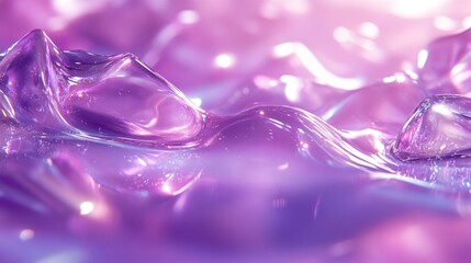 Abstract purple gel texture.