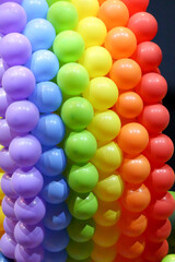 balões coloridos