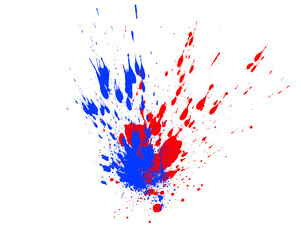Ink or paint splash