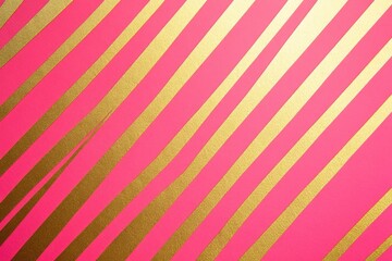 Stylized Golden Stroke on Vibrant Paper Canvas - Modern Minimalist Graphic Design